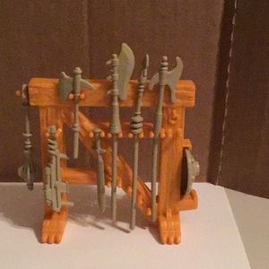 Castle Gray-skull  Weapons Rack  He-Man Masters of the Universe Mattel 1981 USA